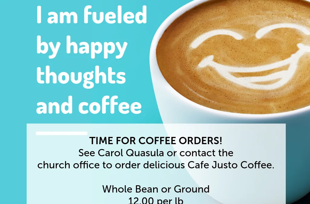 Fair Trade Coffee Orders