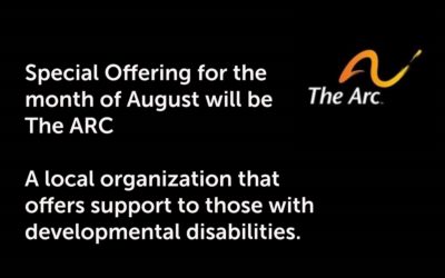 Special Offering for August