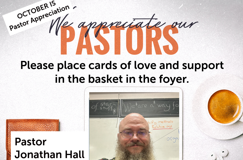 Celebrate Pastor Appreciation Month