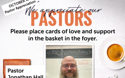 Celebrate Pastor Appreciation Month