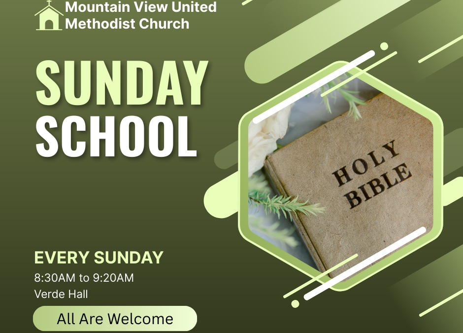 Sunday School at Mountain View UMC