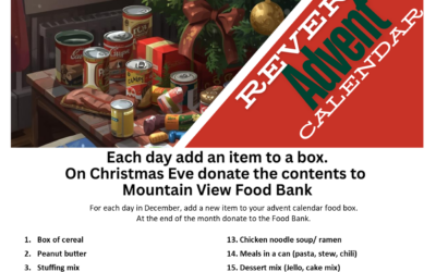 Holiday Giving Tree for the Food Pantry