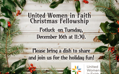 United Women in Faith Holiday Potluck Party