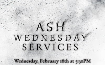 Join Us for Ash Wednesday as Lent Begins