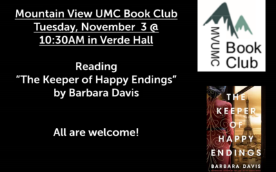 Reminder-Book Club at Mountain View