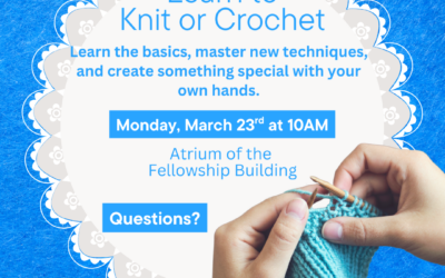 Join Our Knitting and Crochet Fun