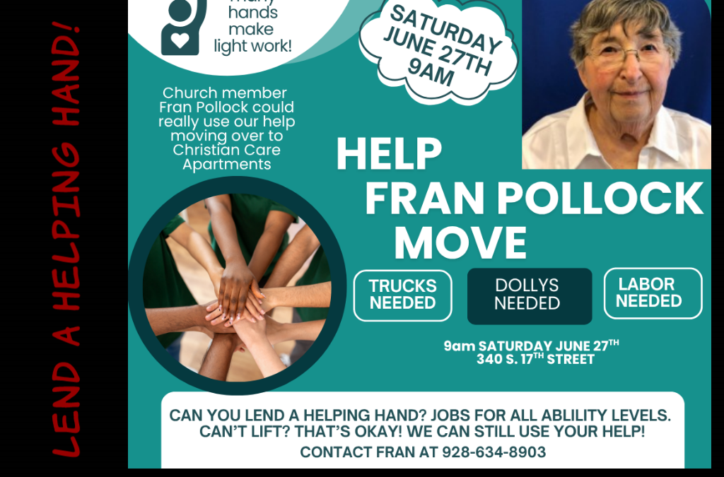 Lend a Hand to Help a Neighbor Move