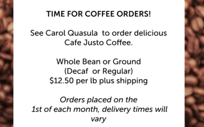 Support Fair Trade with Cafe Justo Coffee