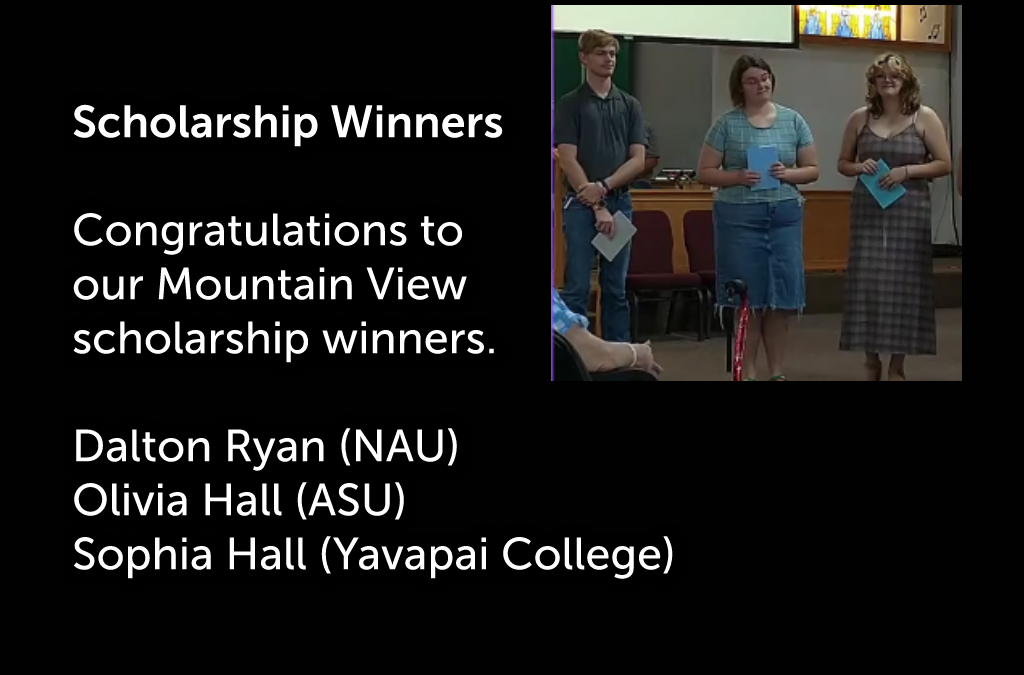 Celebrating Our Scholarship Winners