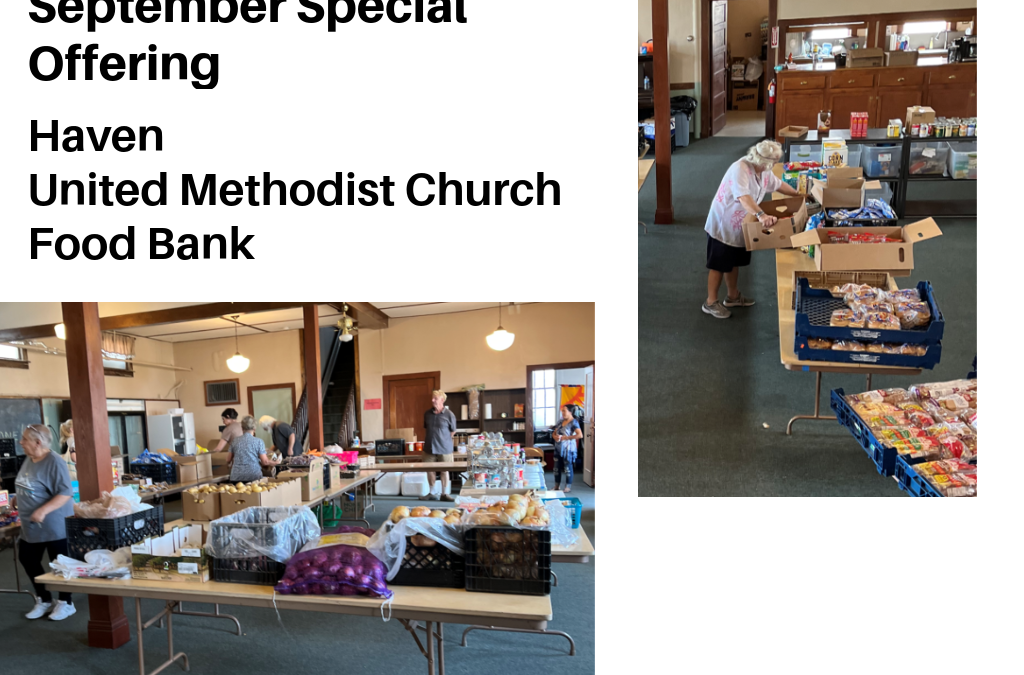 Supporting Jerome Food Pantry the Month of September
